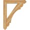 Ekena Millwork Olympic Arts & Crafts Rough Sawn Bracket, Western Red Cedar, 4"W x 28"D x 36"H BKT04X28X36OLY03RWR - alternate 4